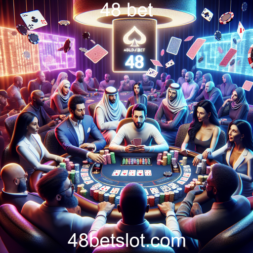 Descubra o Mundo do Poker Online na 48 bet